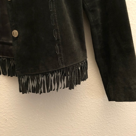 Vintage Suede Fringe Jacket - Picture 5 of 7
